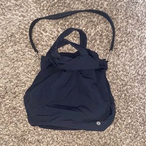 Lululemon crossbody gym bag